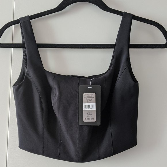 Brand New Square Neck Fitted Top - Picture 3 of 5